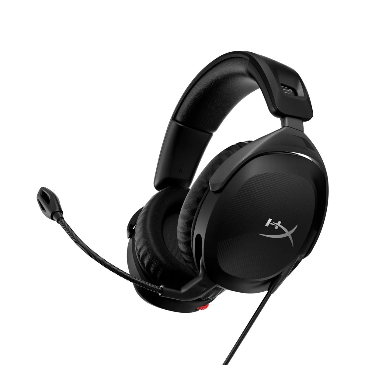 HyperX Cloud Stinger 2: Auriculares Gaming PC, Drivers 50mm, Audio Envolvente, Giro 90º, Jack 3.5mm, Micrófono Cancelación Ruido
