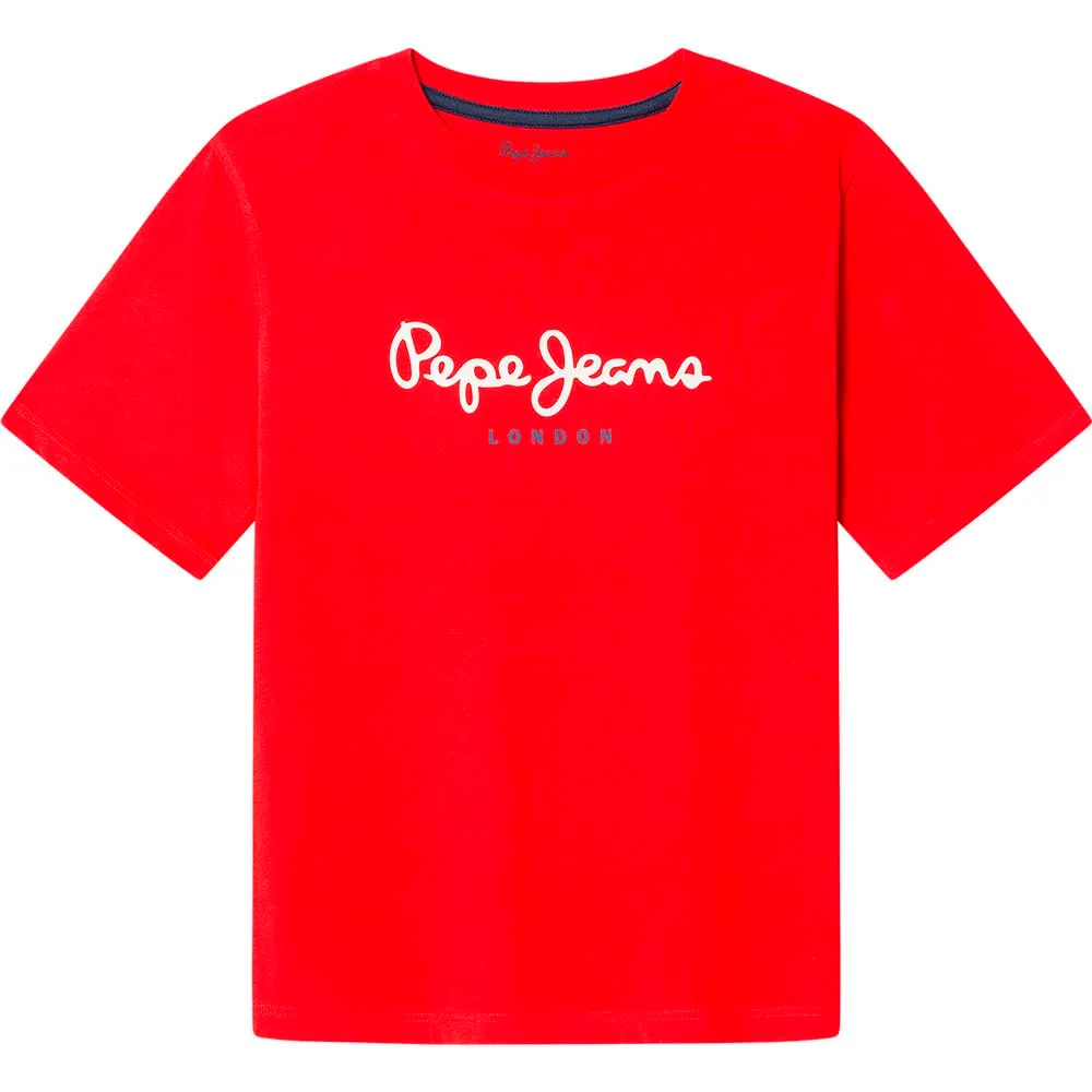 Camiseta Pepe Jeans New Art para Niño, Talla 14 años, Color Rojo