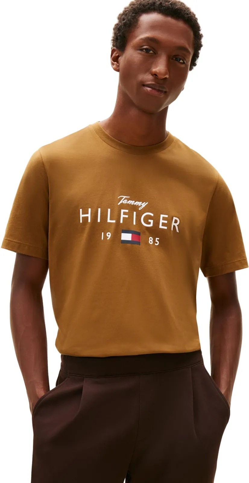 Camiseta Tommy Hilfiger Brand Love Big Hilfiger para Hombre
