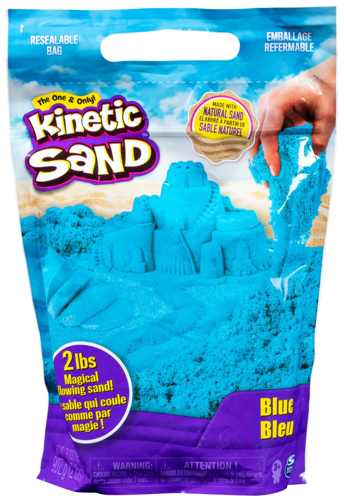 Arena Mágica Kinetic Sand 907g (varios colores)