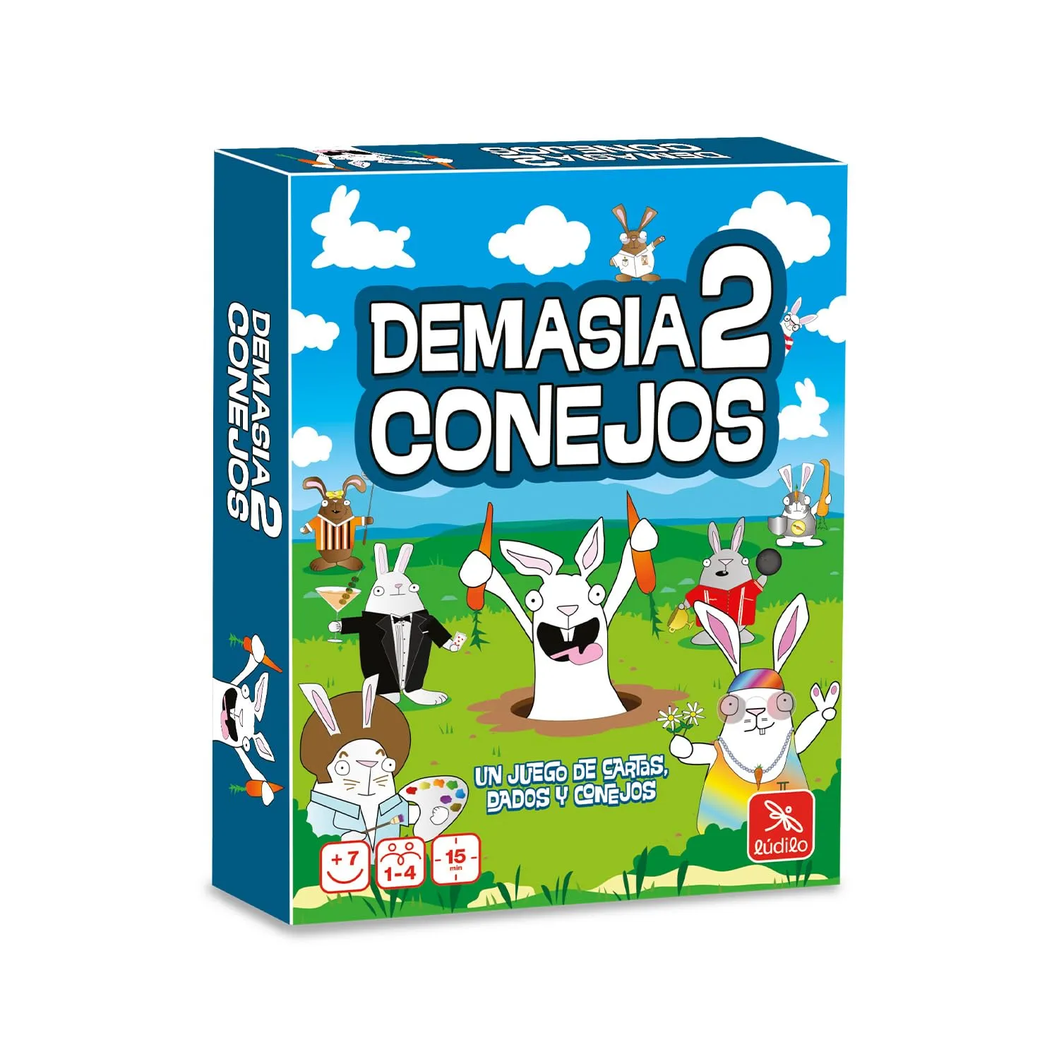 Juego de Cartas Demasia2 Conejos Ludilo