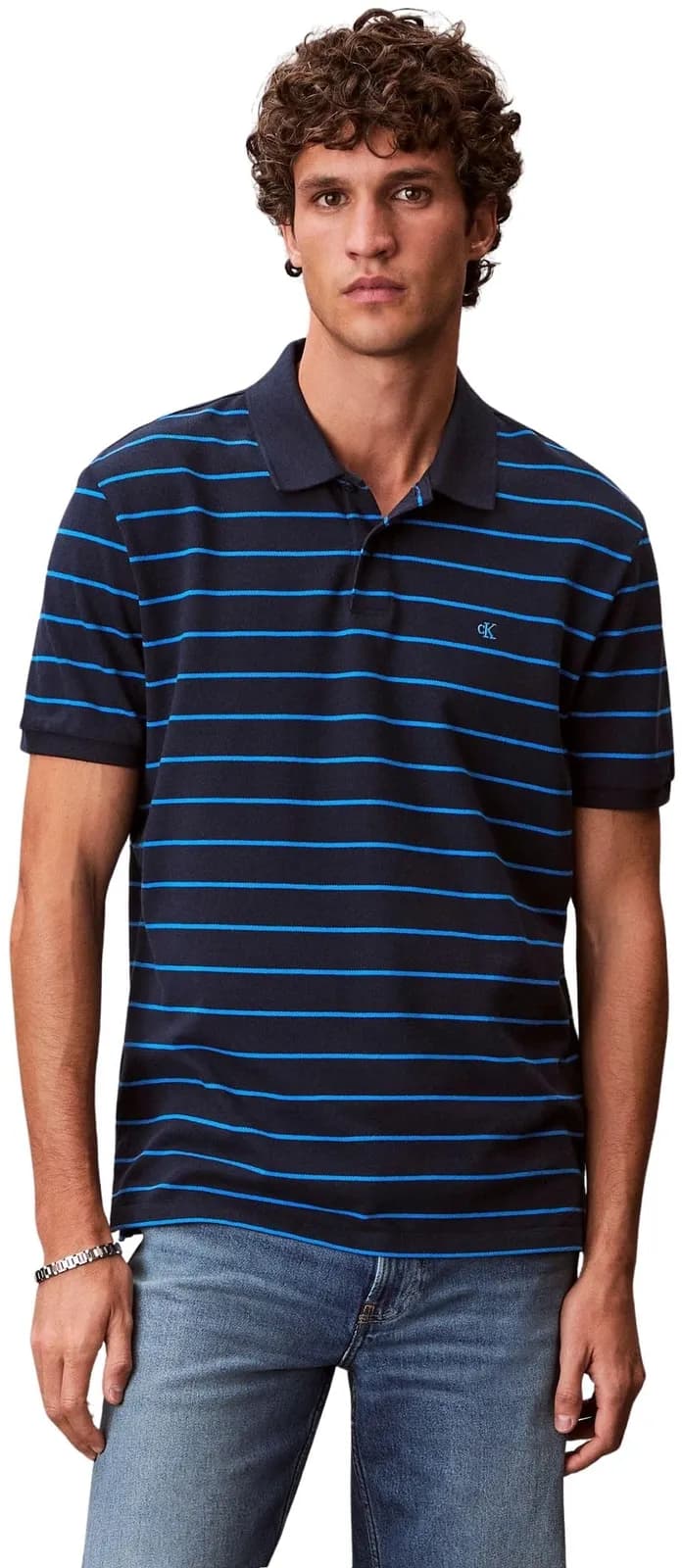 Polo Calvin Klein de Rayas para Hombre