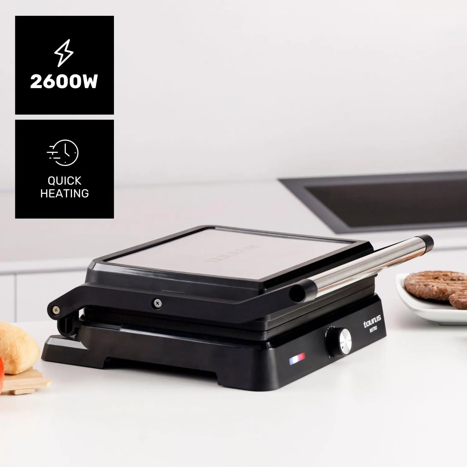 Plancha y Grill Taurus Bistro 2600W