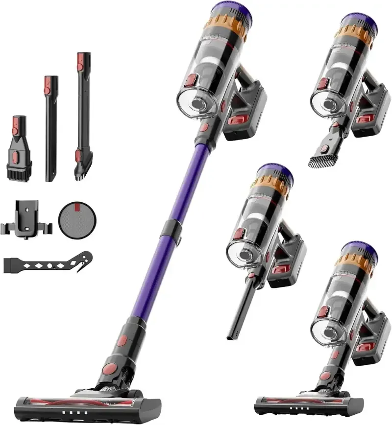 Aspirador sin cable Lefant V1, 40 kPa de succión