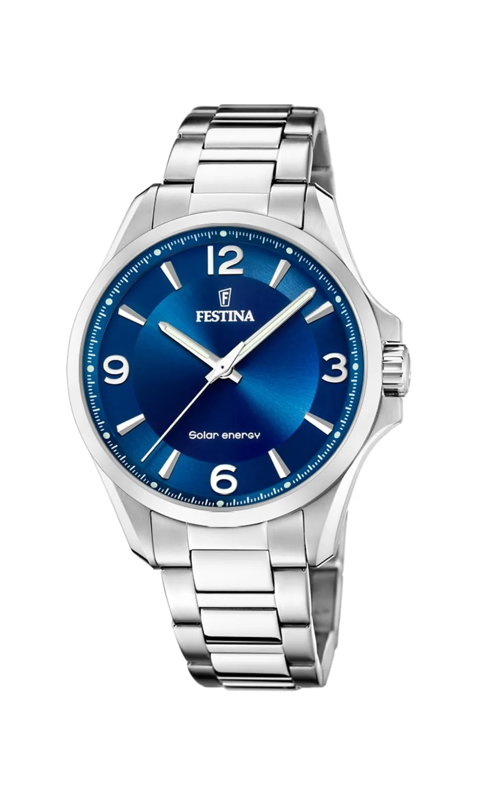 Reloj Festina Hombre Analógico Solar Acero Inoxidable 316L