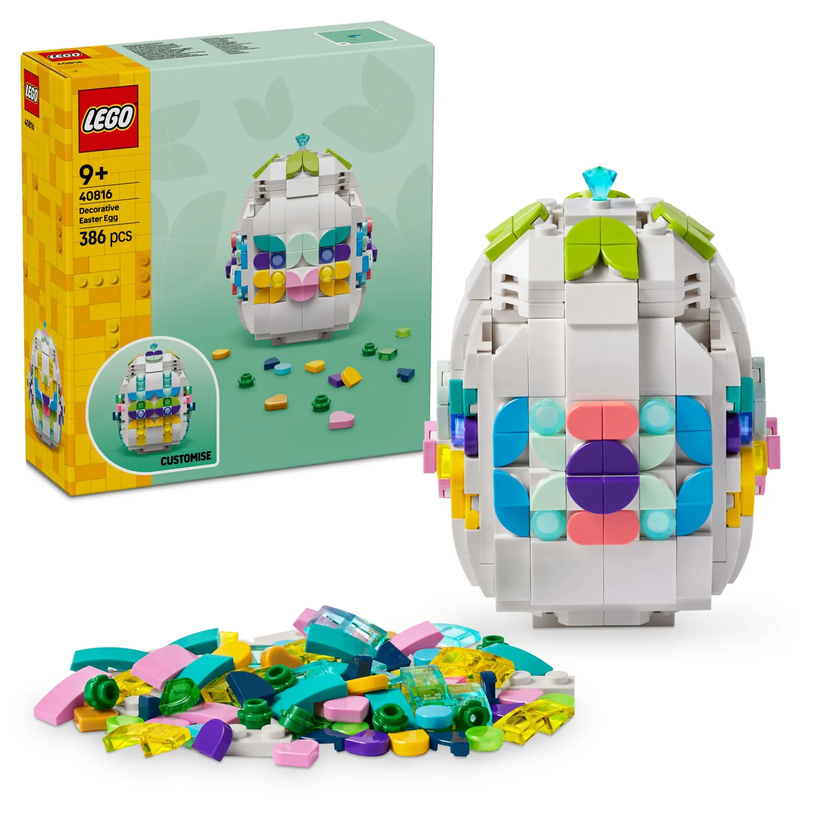 LEGO Huevo de Pascua Decorativo