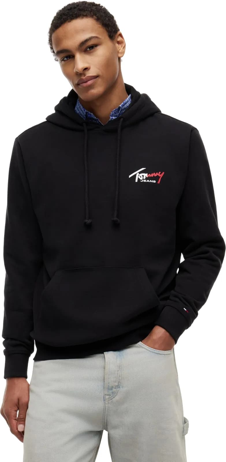 Sudadera Tommy Jeans Entry Sign con Capucha