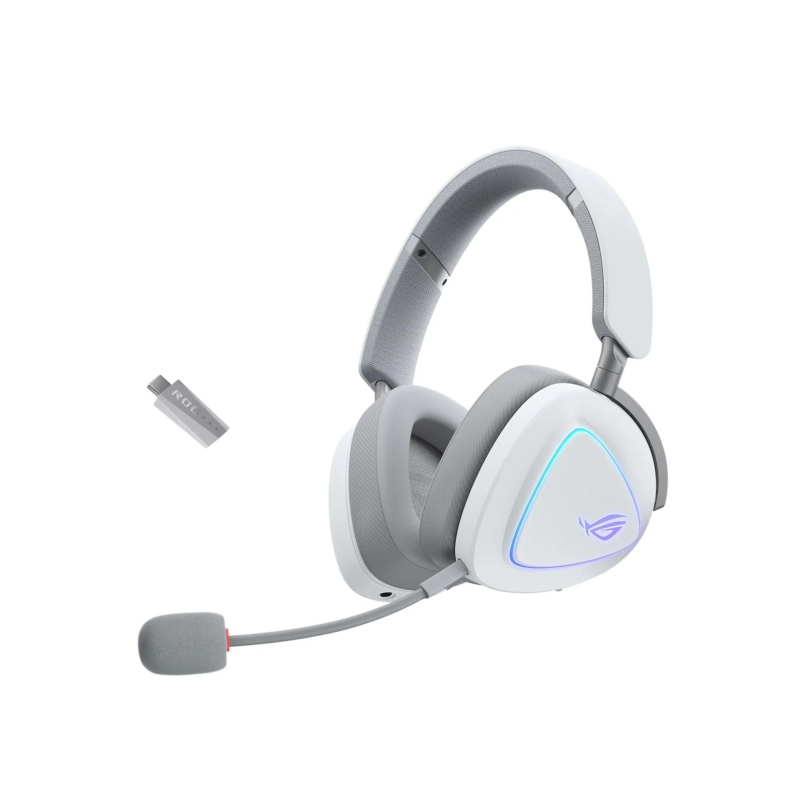 Auriculares gaming inalámbricos ASUS ROG Delta II, 50mm, SpeedNova, 153h batería