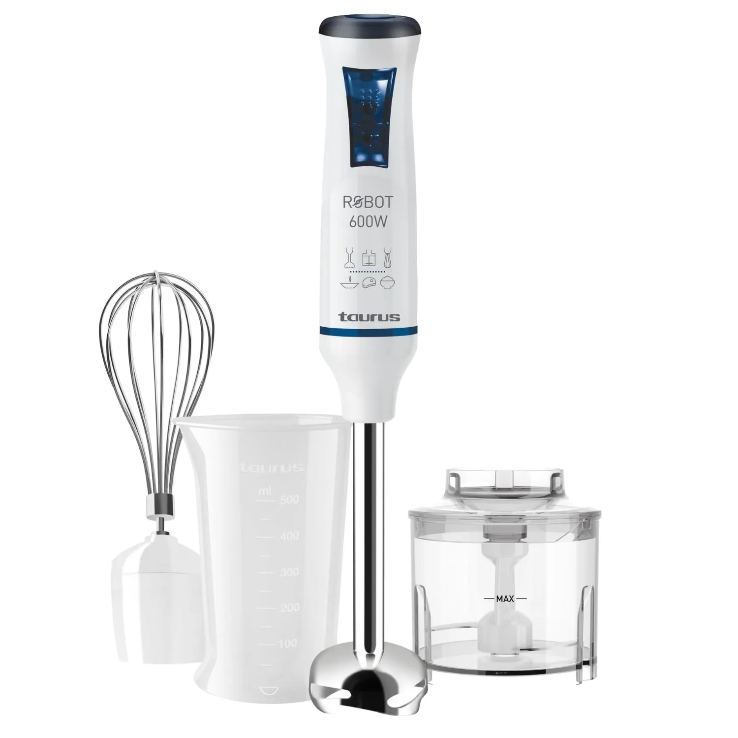 Batidora de mano Taurus Robot 600 Plus Inox