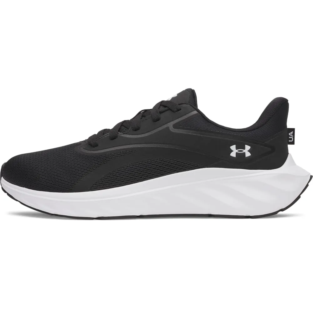 Zapatillas Under Armour UA Ascend - Negro/Negro/Blanco (varias tallas)