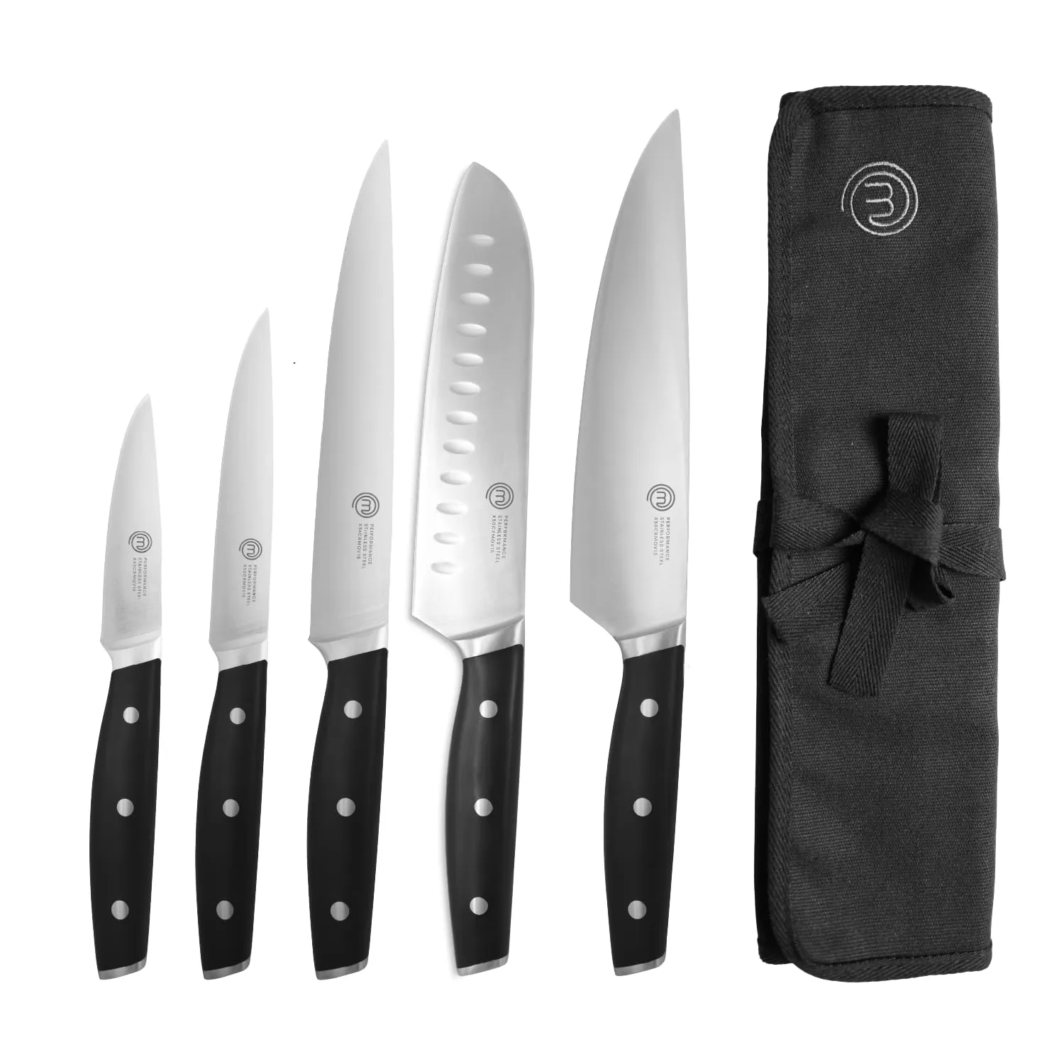 MasterChef Juego Cuchillos Cocina 5 Piezas Acero Inoxidable (varias tallas)