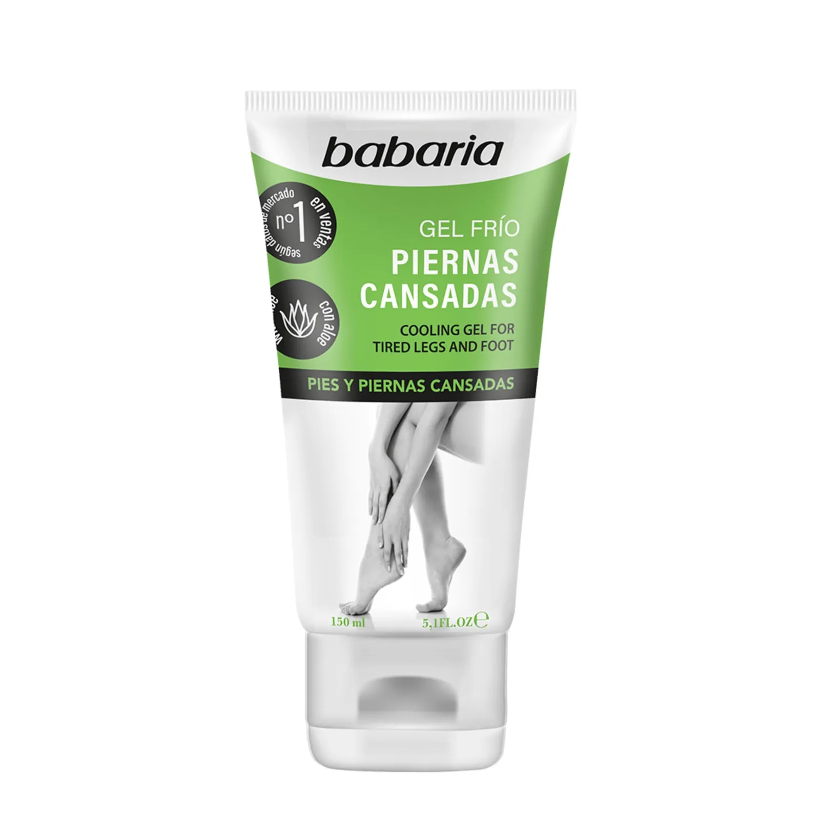 Pack 2x Gel Frío Piernas Cansadas Babaria 150ml