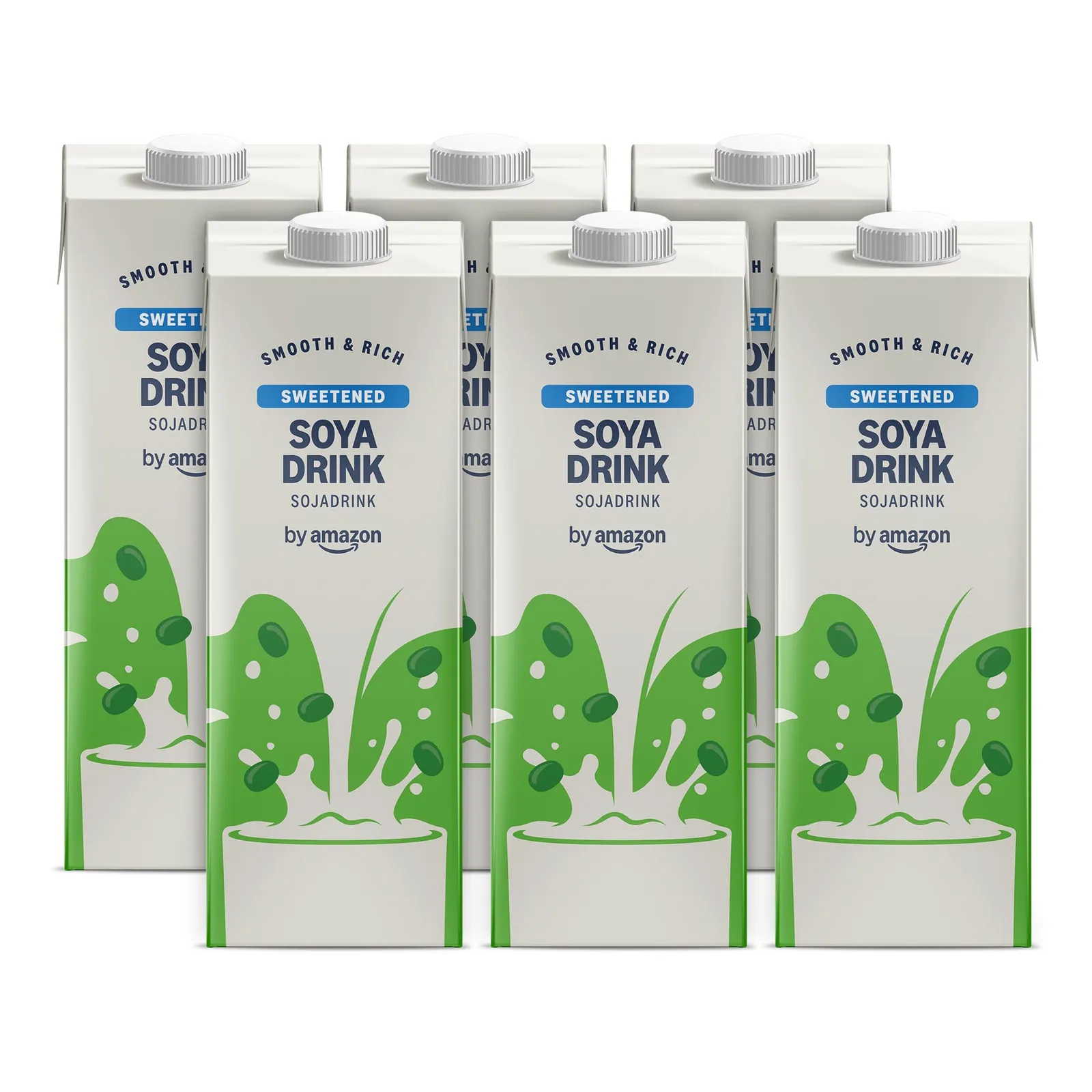 Pack 6x 1L Bebida de Soja con Azúcar Amazon