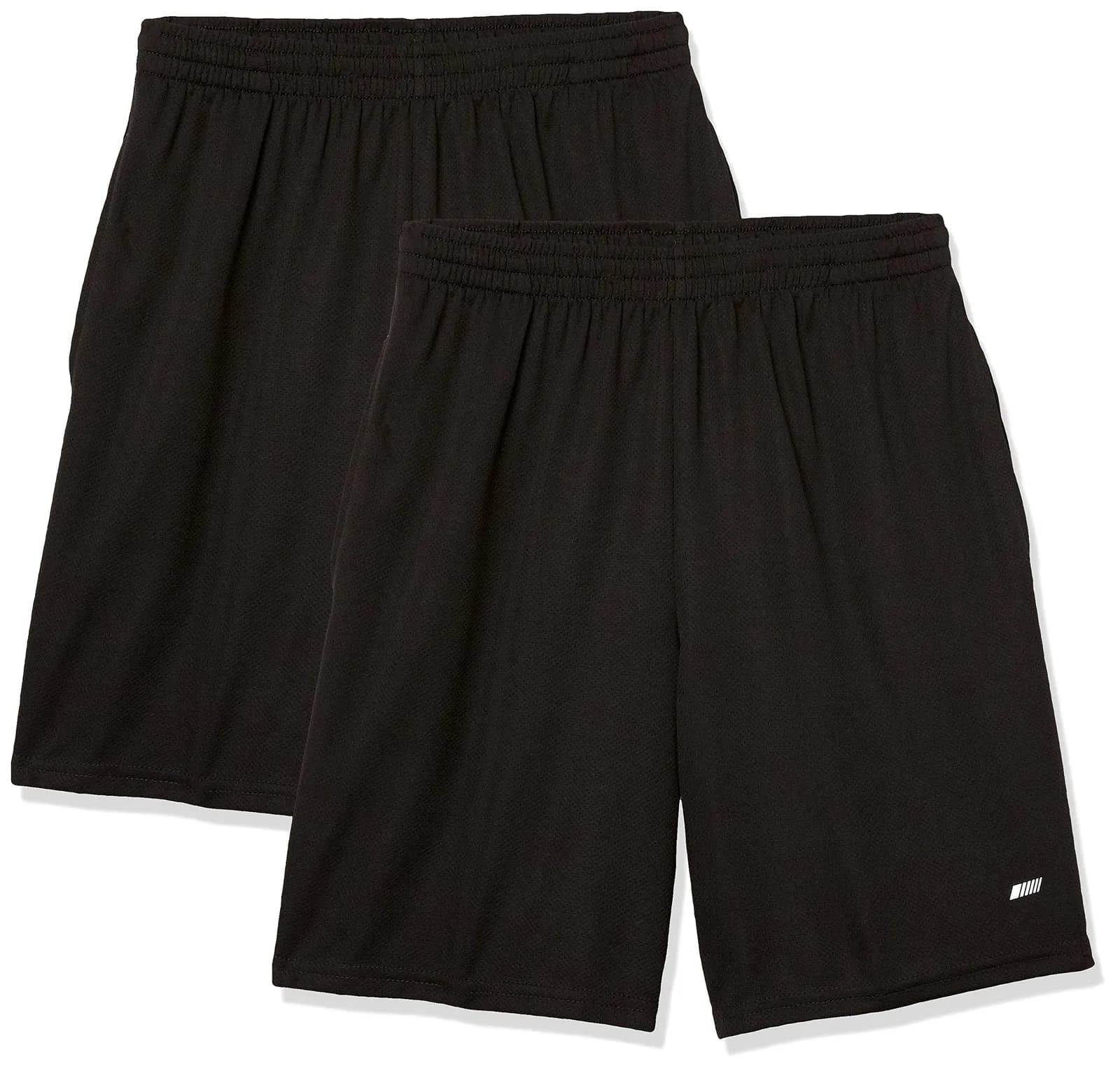Amazon Essentials Pantalones Cortos Deportivos Baloncesto Hombre (Paquete 2)