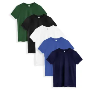 Pack 5 Camisetas Algodón Texking Dacca