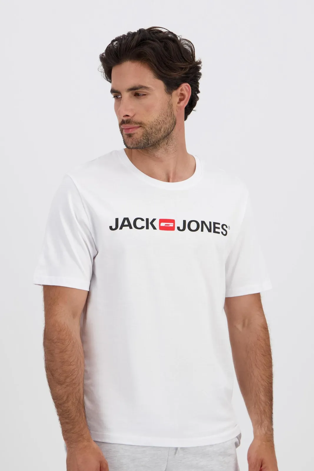 Jack & Jones Camiseta de Algodón para Hombre