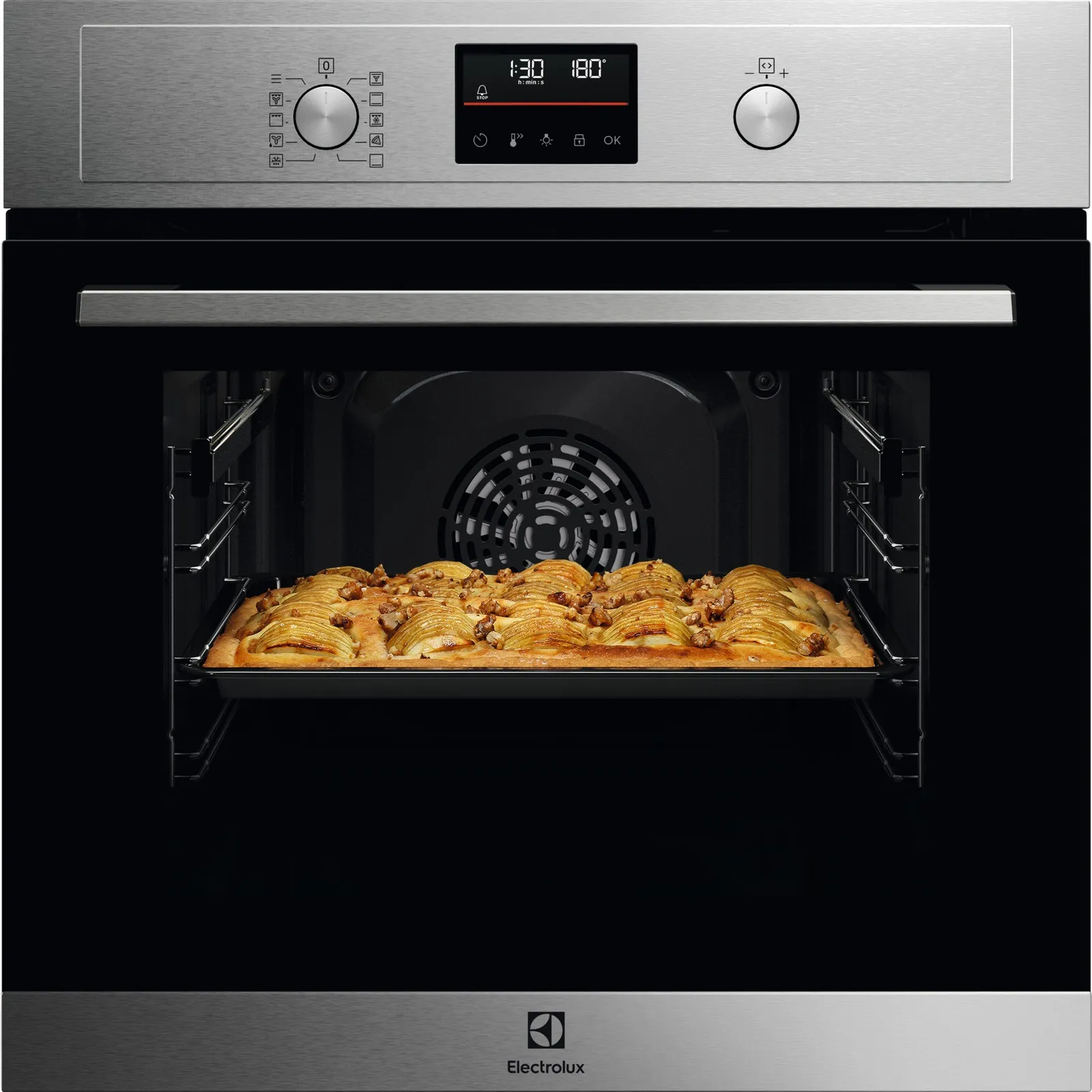 Horno multifunción Electrolux 65L con limpieza pirolítica