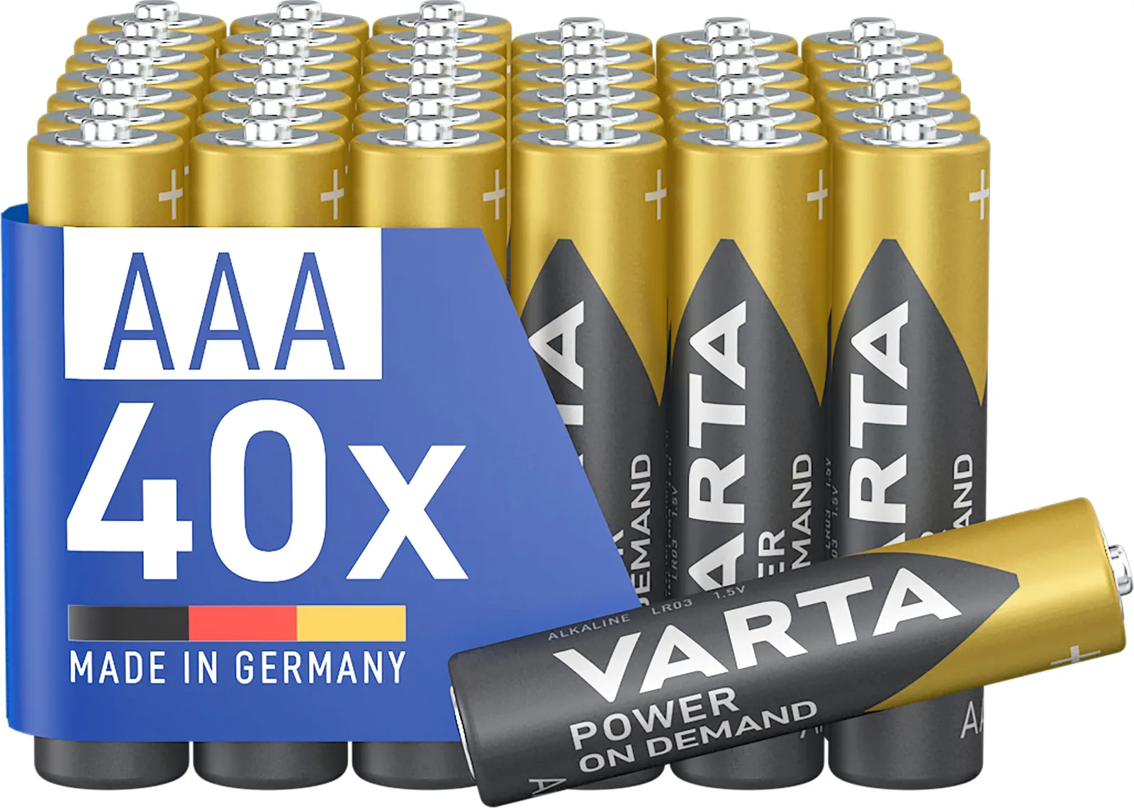 Pack de 40 Pilas Alcalinas Varta AAA
