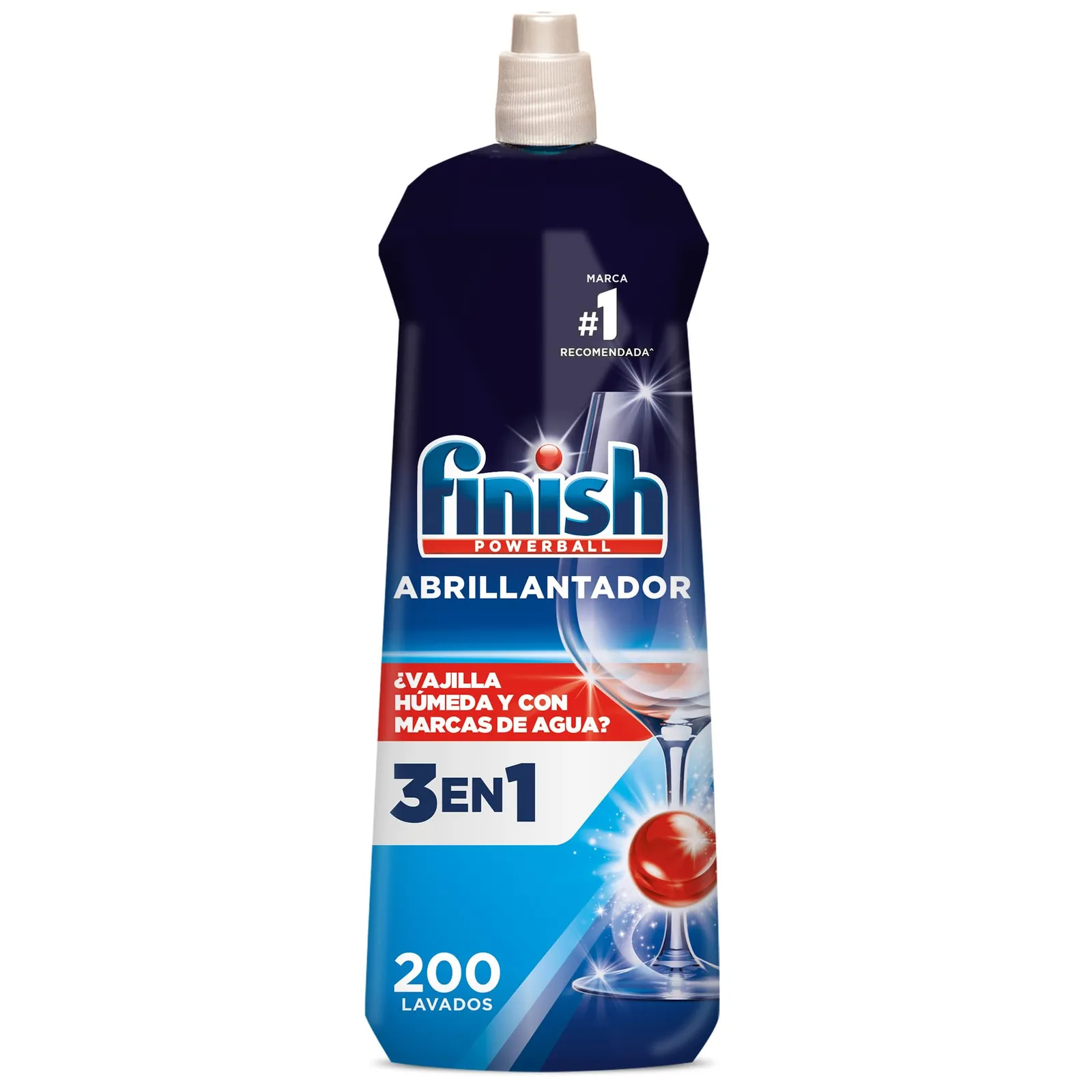 Finish Gel Abrillantador para Lavavajillas, 800 ml (200 lavados)