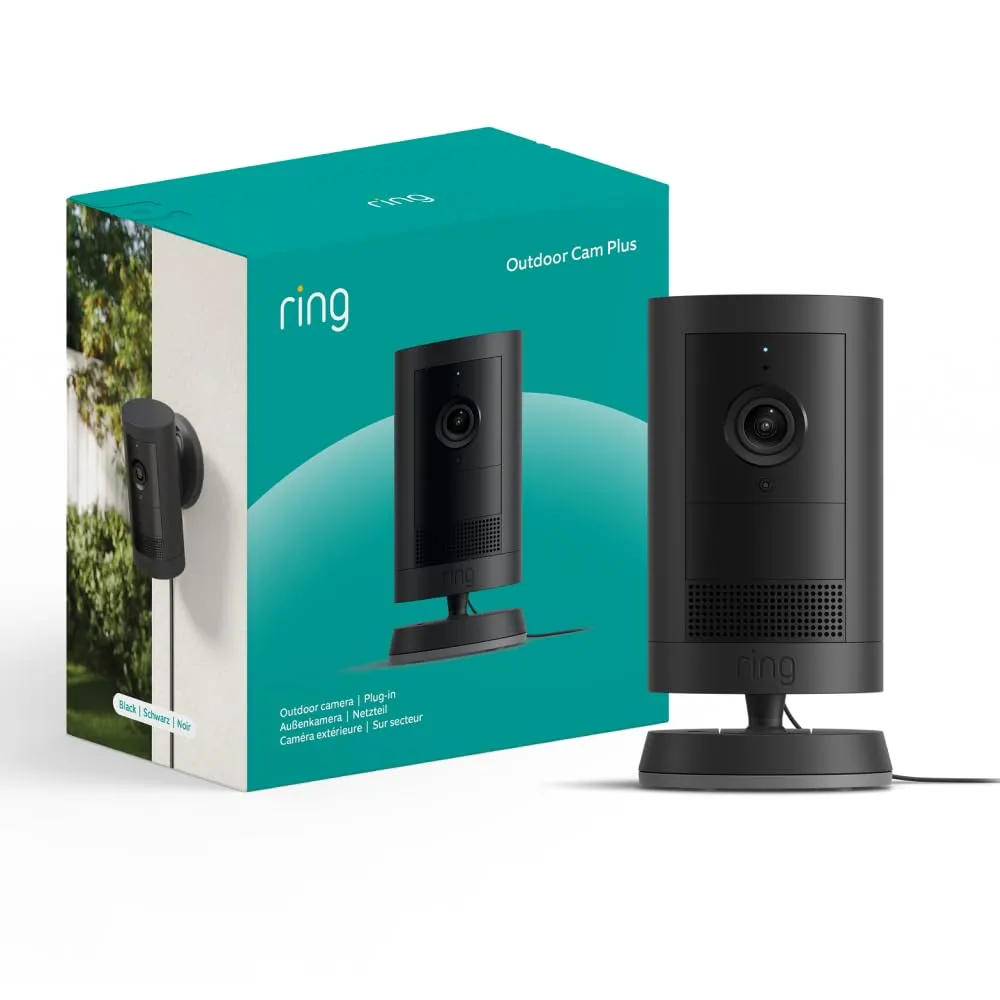 Cámara de seguridad Ring Video Doorbell Plus 2K gran angular
