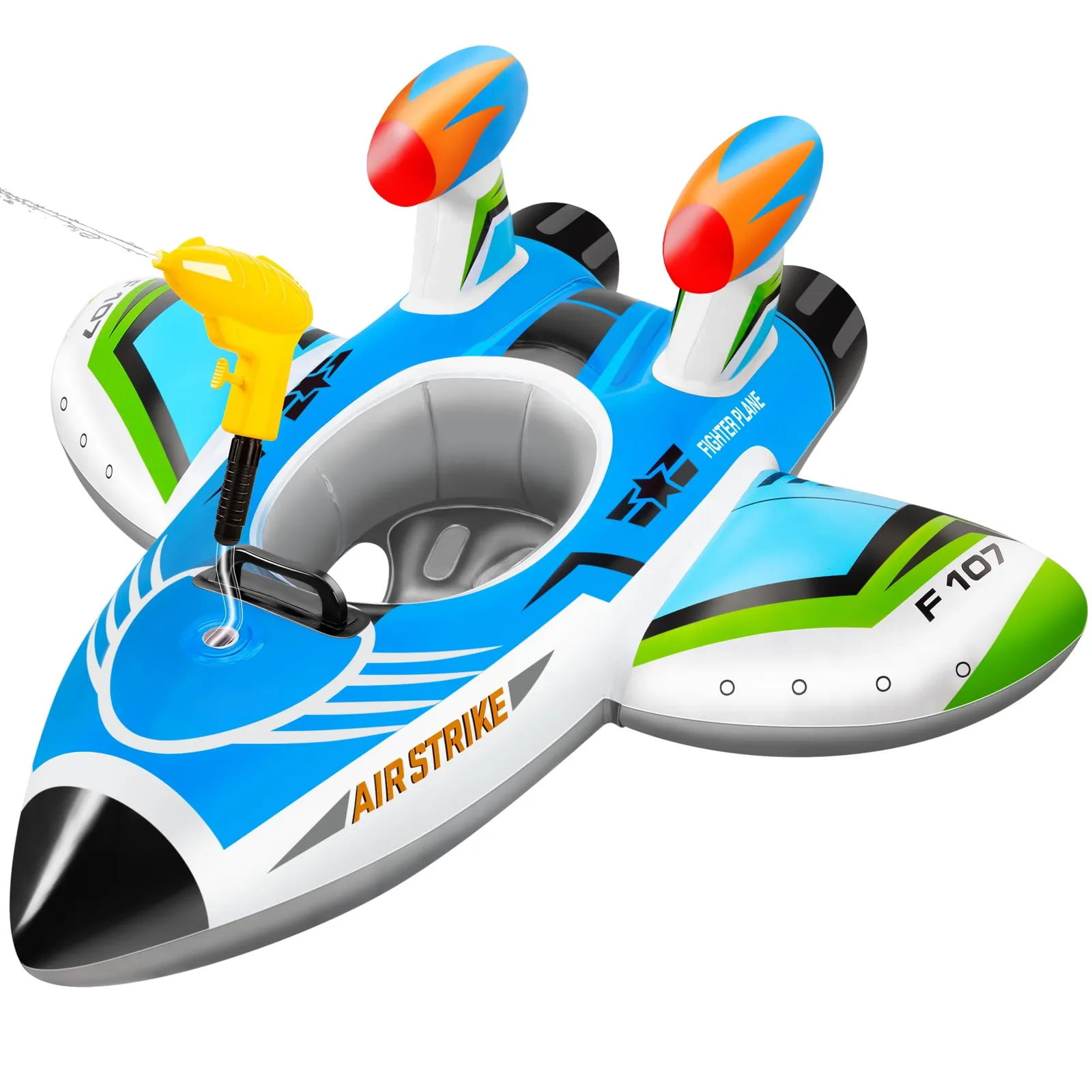 Flotador Infantil para Piscina con Pistola de Agua