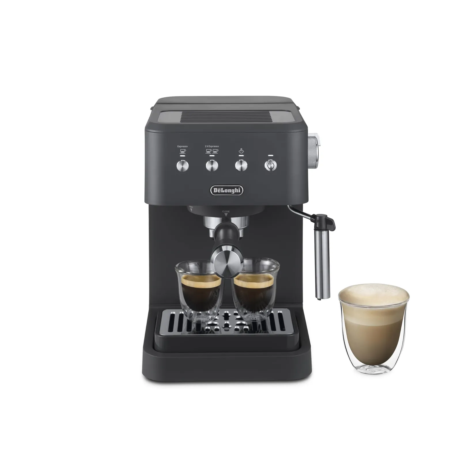 Cafetera Espresso Manual De'Longhi Classic EM352.G 15 Bares