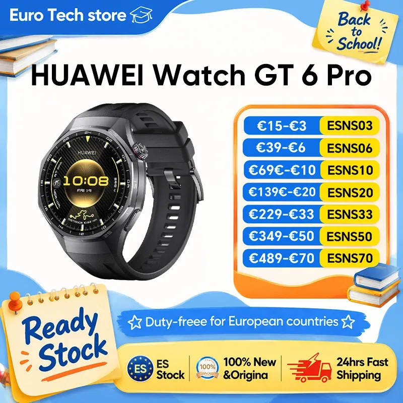 Huawei Watch GT 6 Pro Smartwatch con GPS y 21 días de autonomía