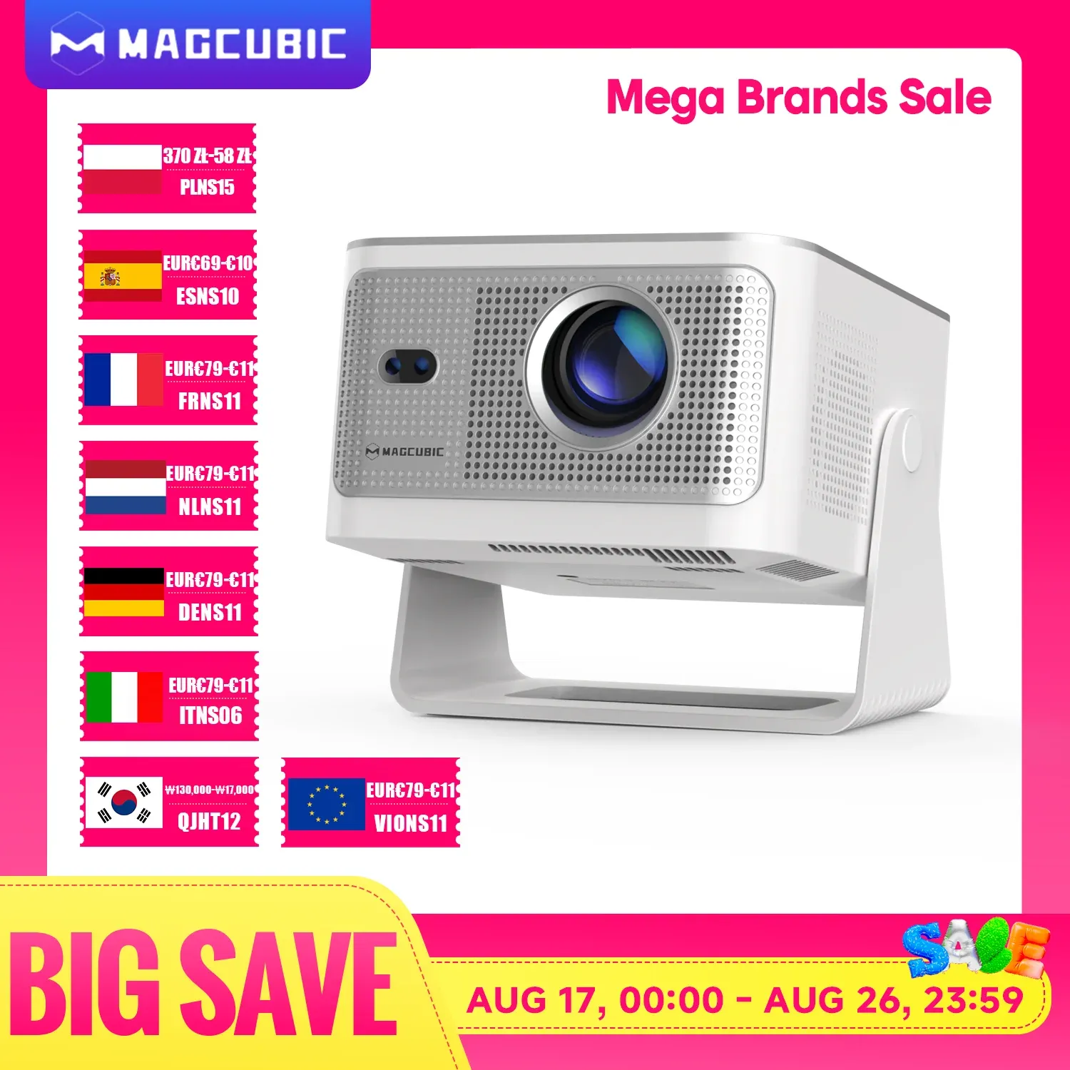 Proyector Magcubic HY350MAX 1080P