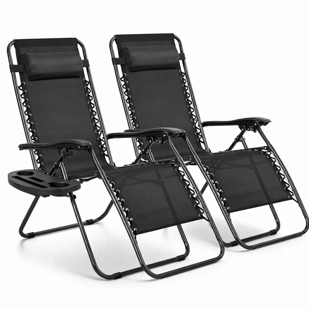 Pack 2 Tumbonas Reclinables (112x65x84cm)