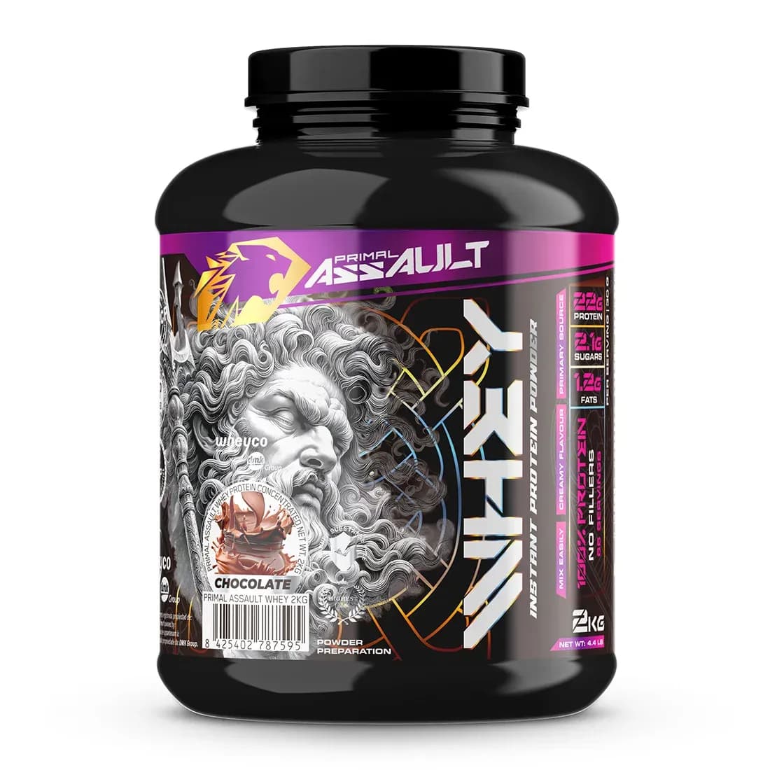 Proteína de suero concentrada ASSAULT WHEYCO 2kg (4 sabores)