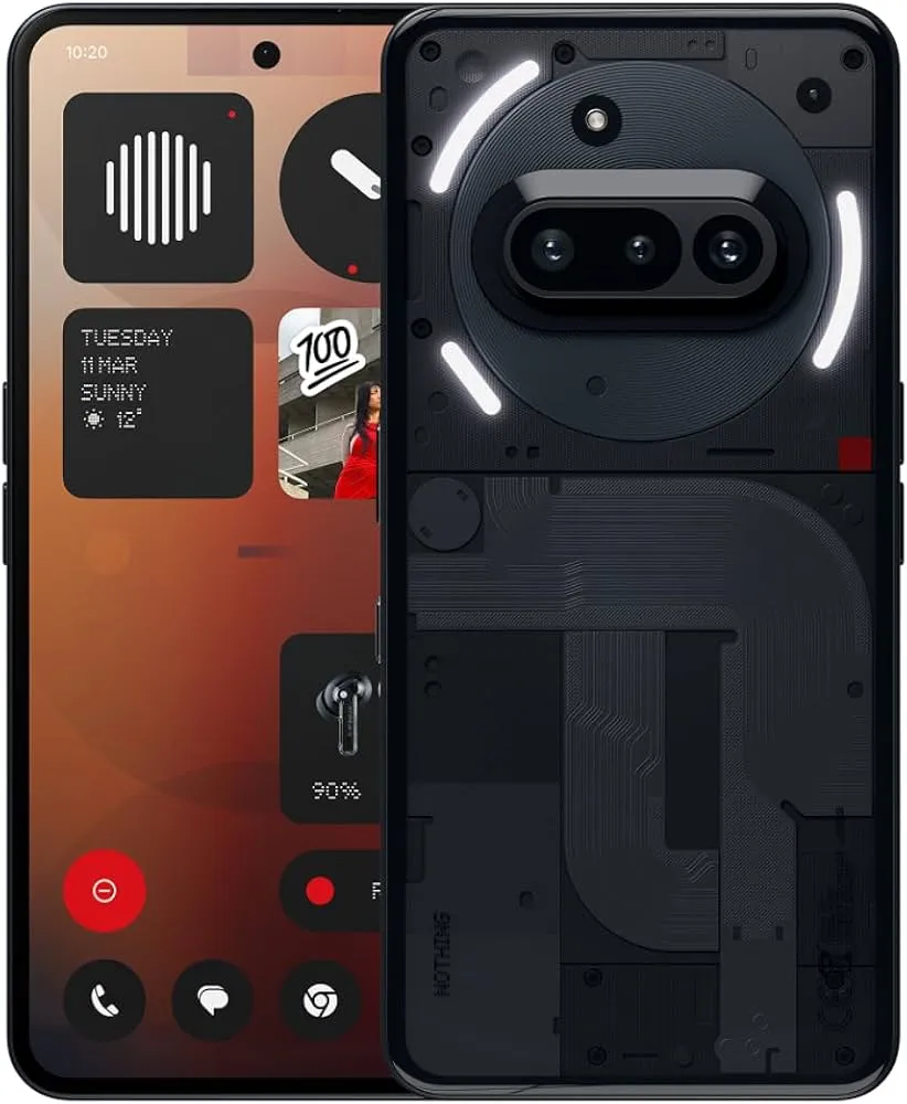 Smartphone Nothing Phone (3a) con pantalla 120Hz
