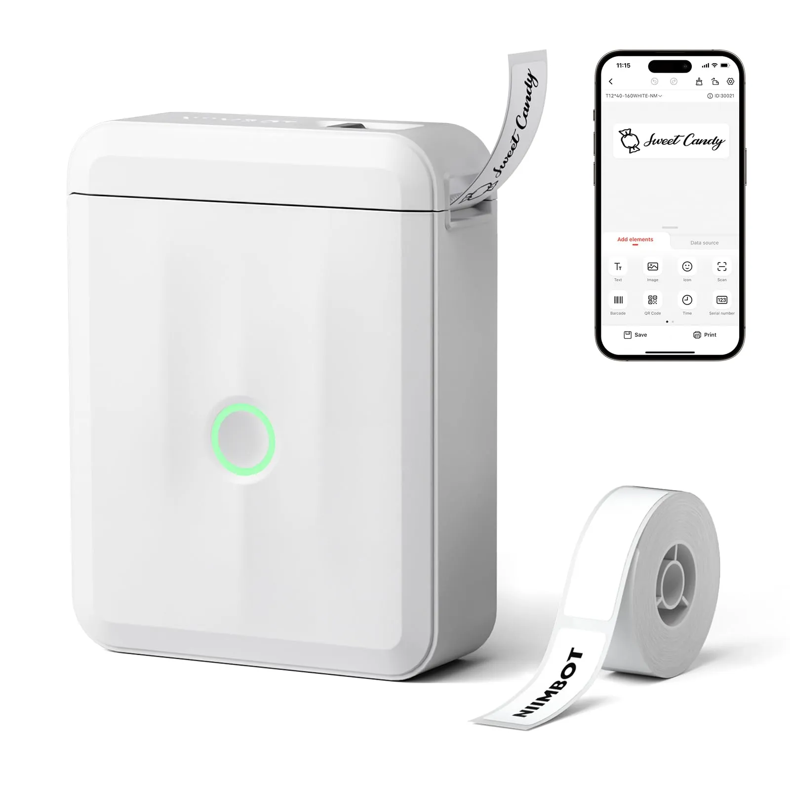 Niimbot D110: Etiquetadora térmica Bluetooth para organización