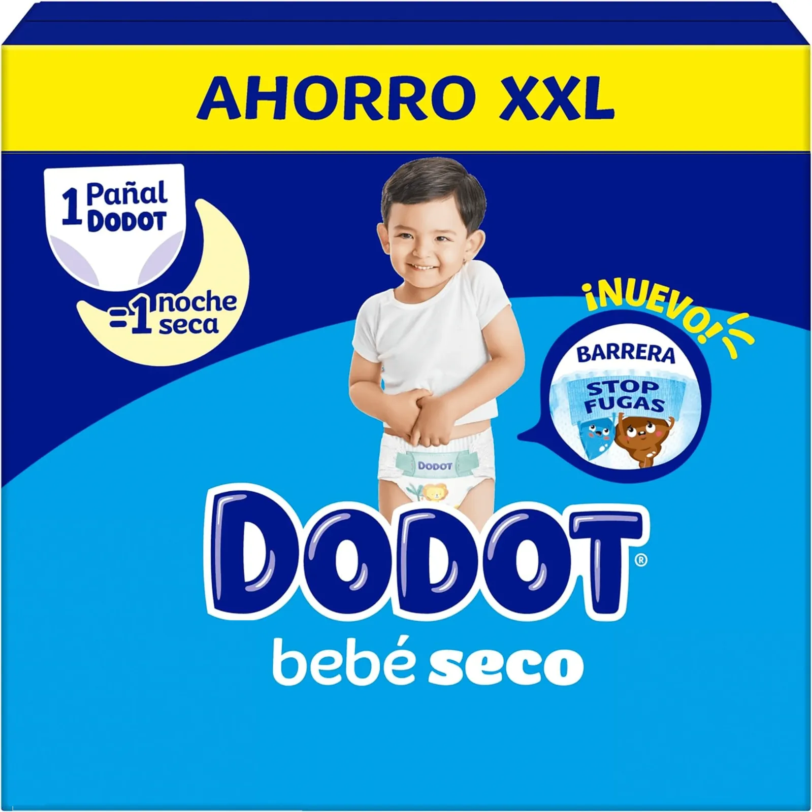 Pañales Dodot Bebé Seco – 304 Unidades