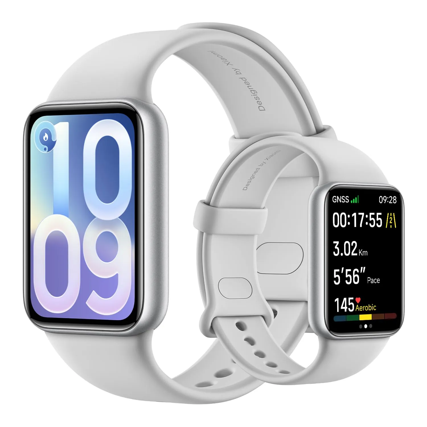 Pulsera de actividad Xiaomi Smart Band 10 Pro en color plata