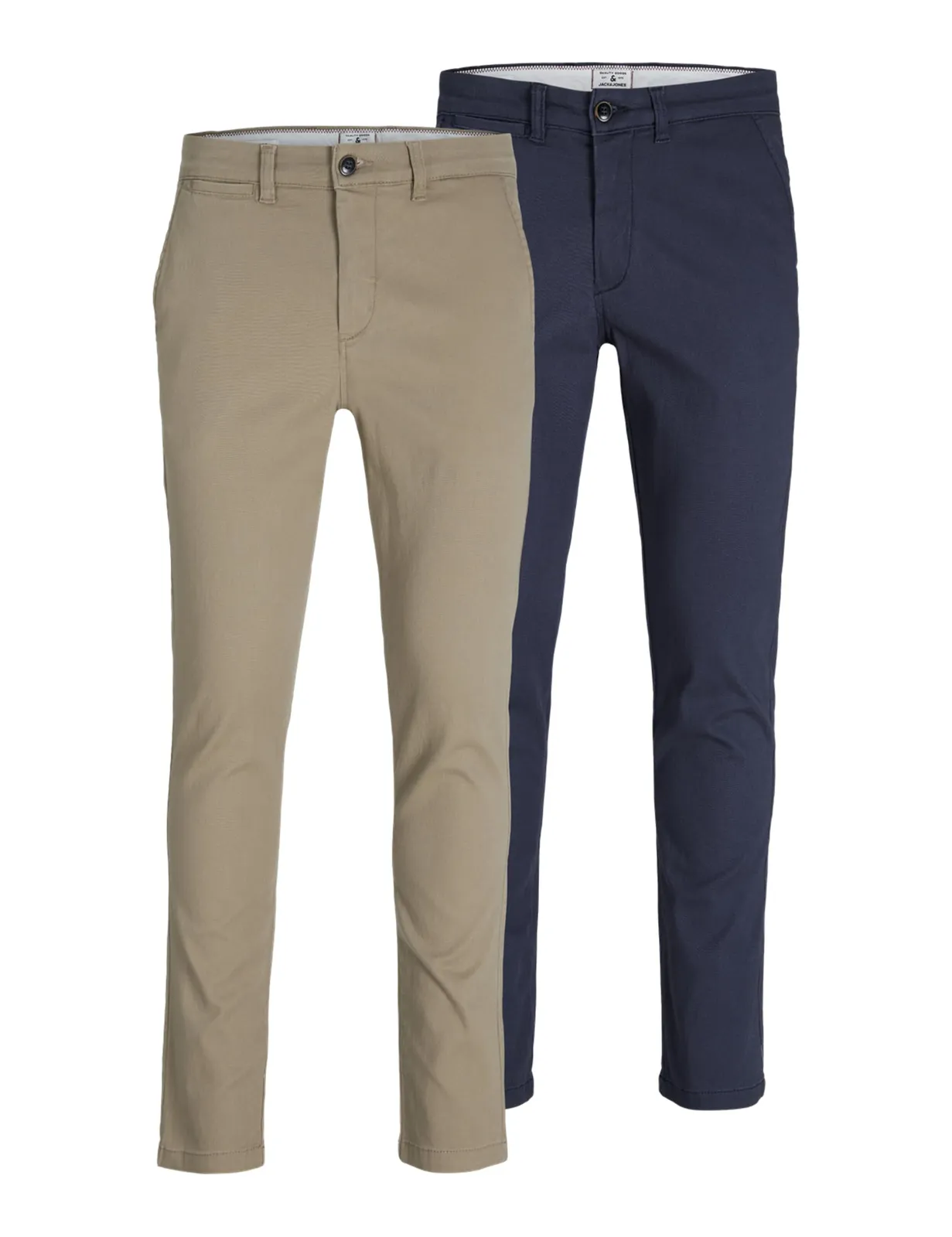 Pack 2 Pantalones Chinos Slim Jack & Jones (varias tallas)