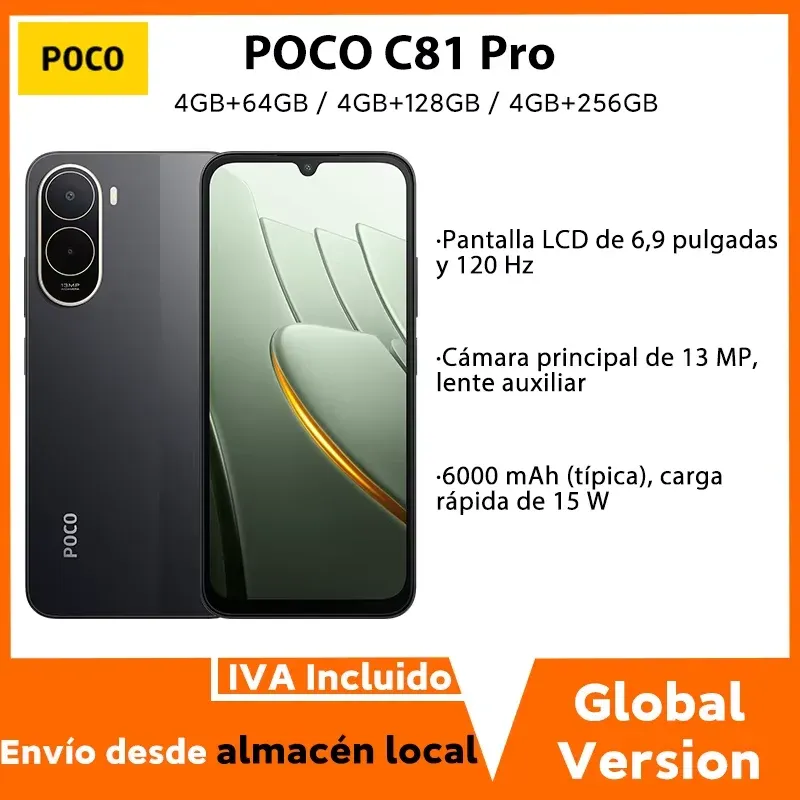 Smartphone Poco C81 Pro 4GB/64GB