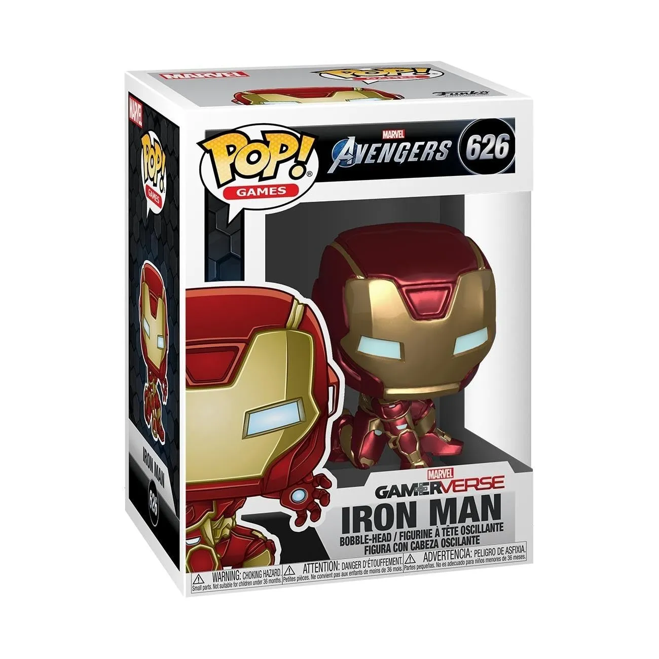 Funko Pop! Marvel: Avengers Game Iron Man (Stark Tech Suit)