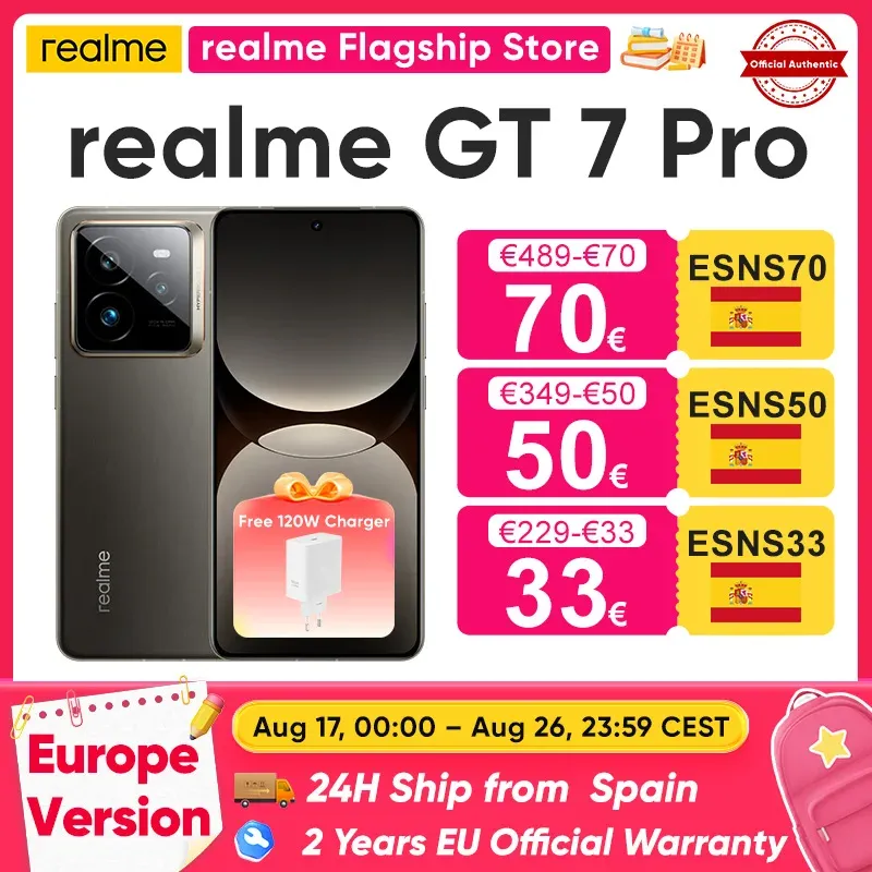 Smartphone Realme GT 7 Pro 5G 12GB/256GB