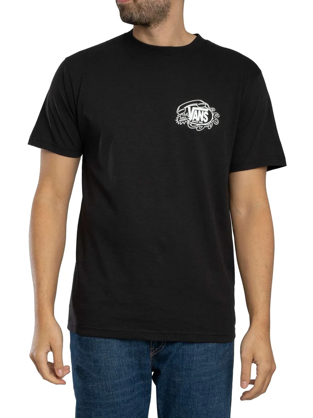 Vans Camiseta Gráfica Hot Lines Back para Hombre
