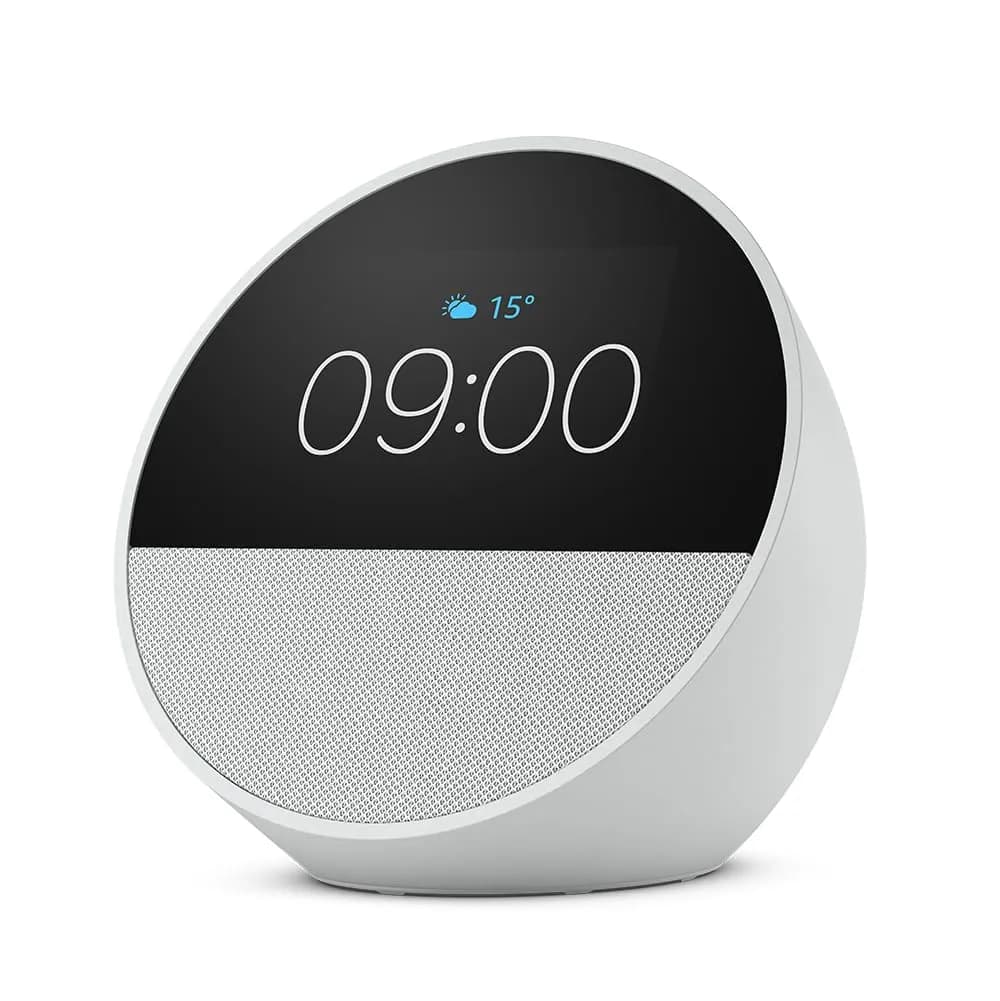 Amazon Echo Spot (última generación) Despertador inteligente blanco