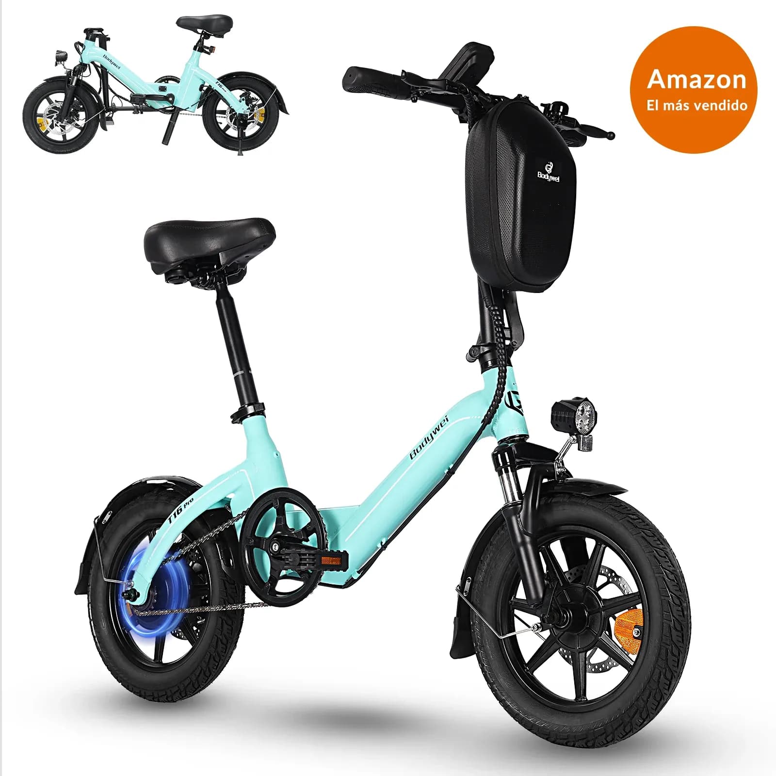 Bodywel T16 Pro Bicicleta Eléctrica Plegable Urbana