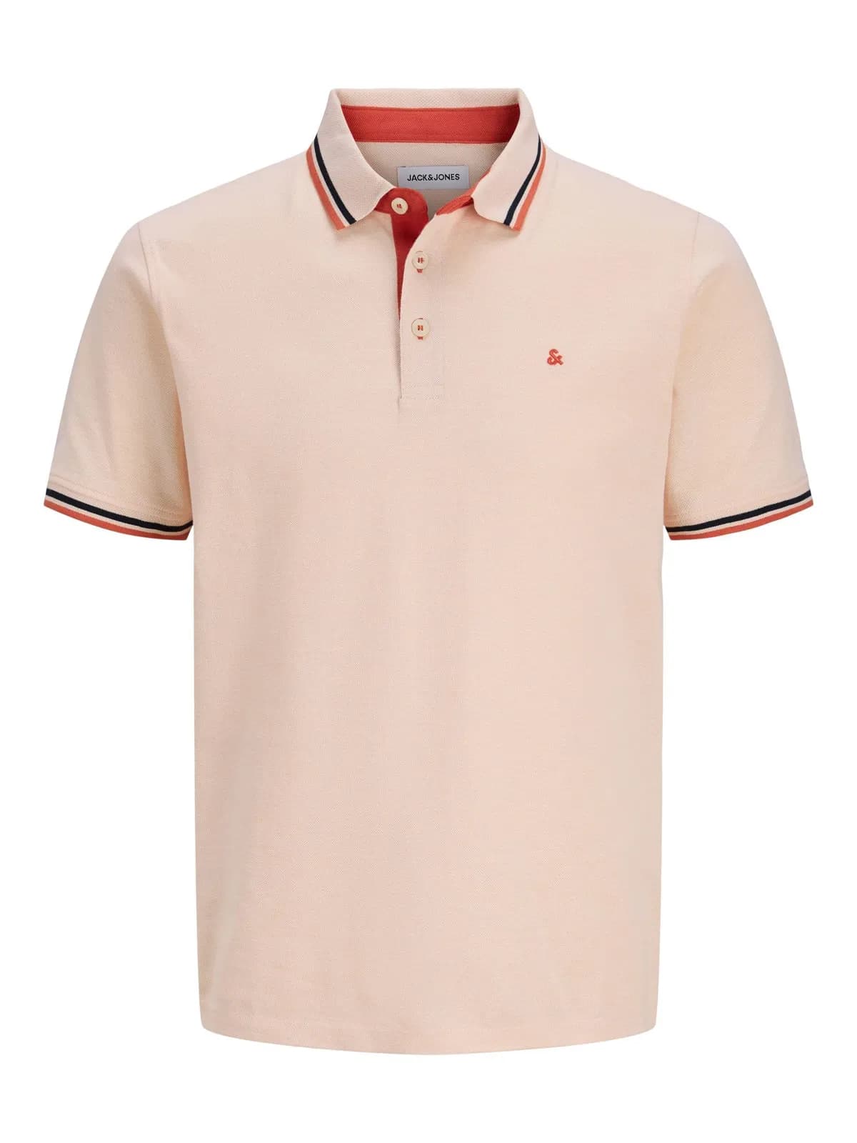 Polo Manga Corta Hombre Jack & Jones Jjepaulos Arena de Playa