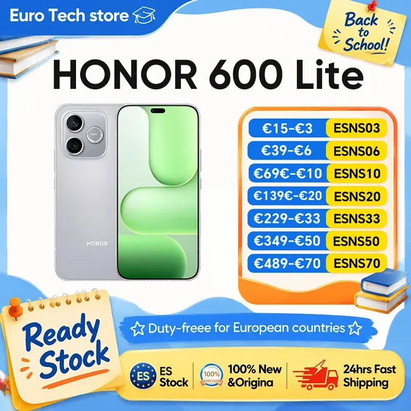 Smartphone Honor 600 Lite 256GB 5G