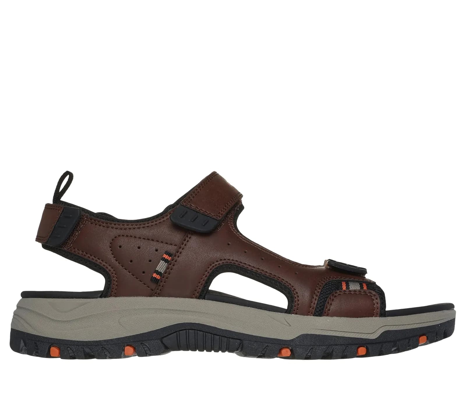 Sandalias deportivas Skechers Prewitt Rigdon para hombre, Marrón (varias tallas)