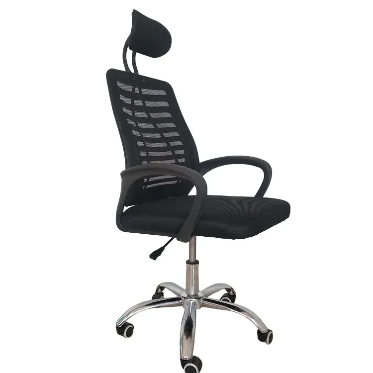 Silla de Oficina Global Z-A con Soporte Lumbar y Reposacabezas