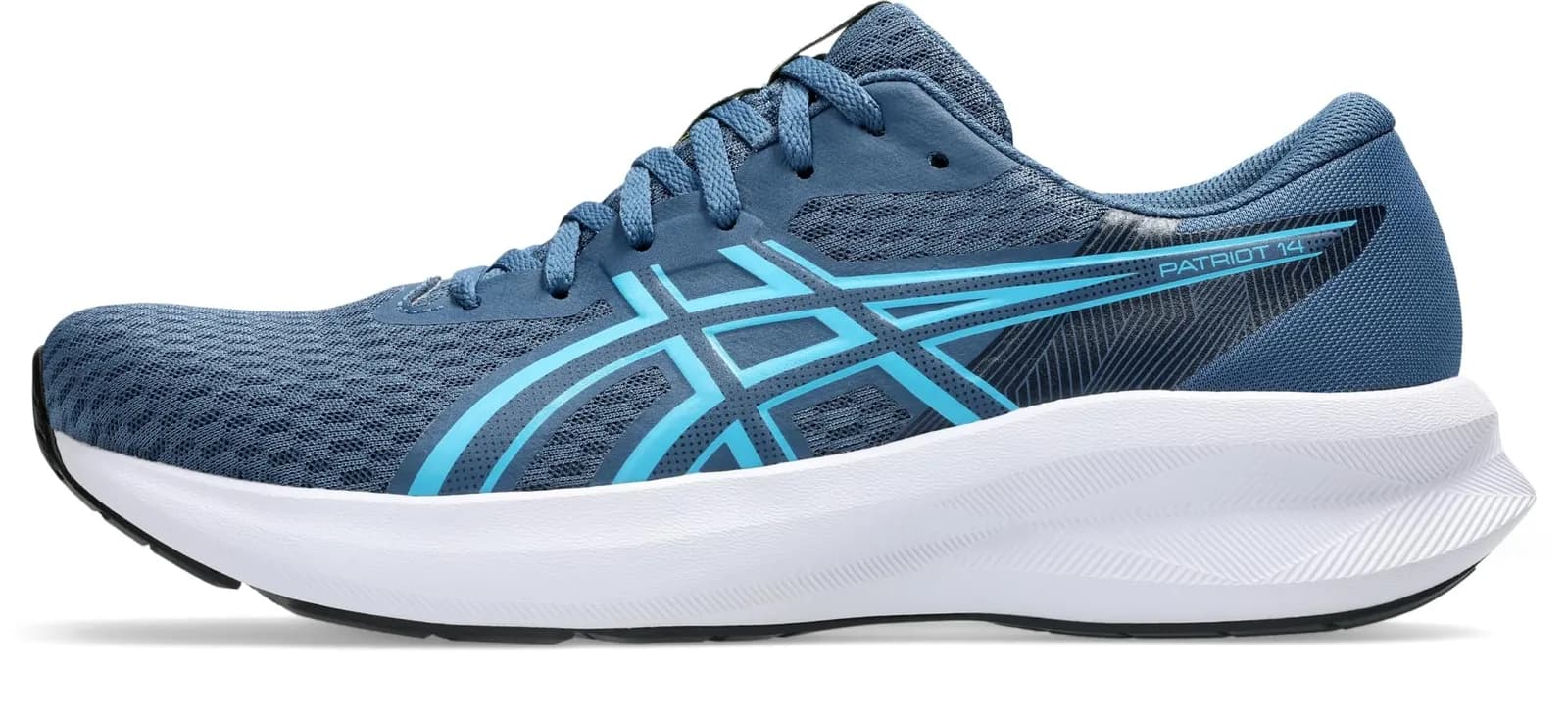 Asics Patriot 14 Zapatillas Running para Hombre - Grand Shark Energy Aqua