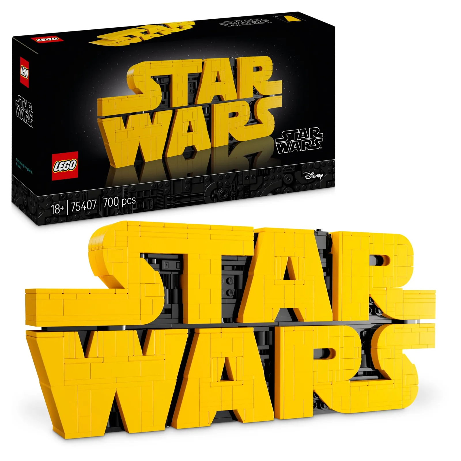 Lego Star Wars Logotipo 3D (Set 75407)