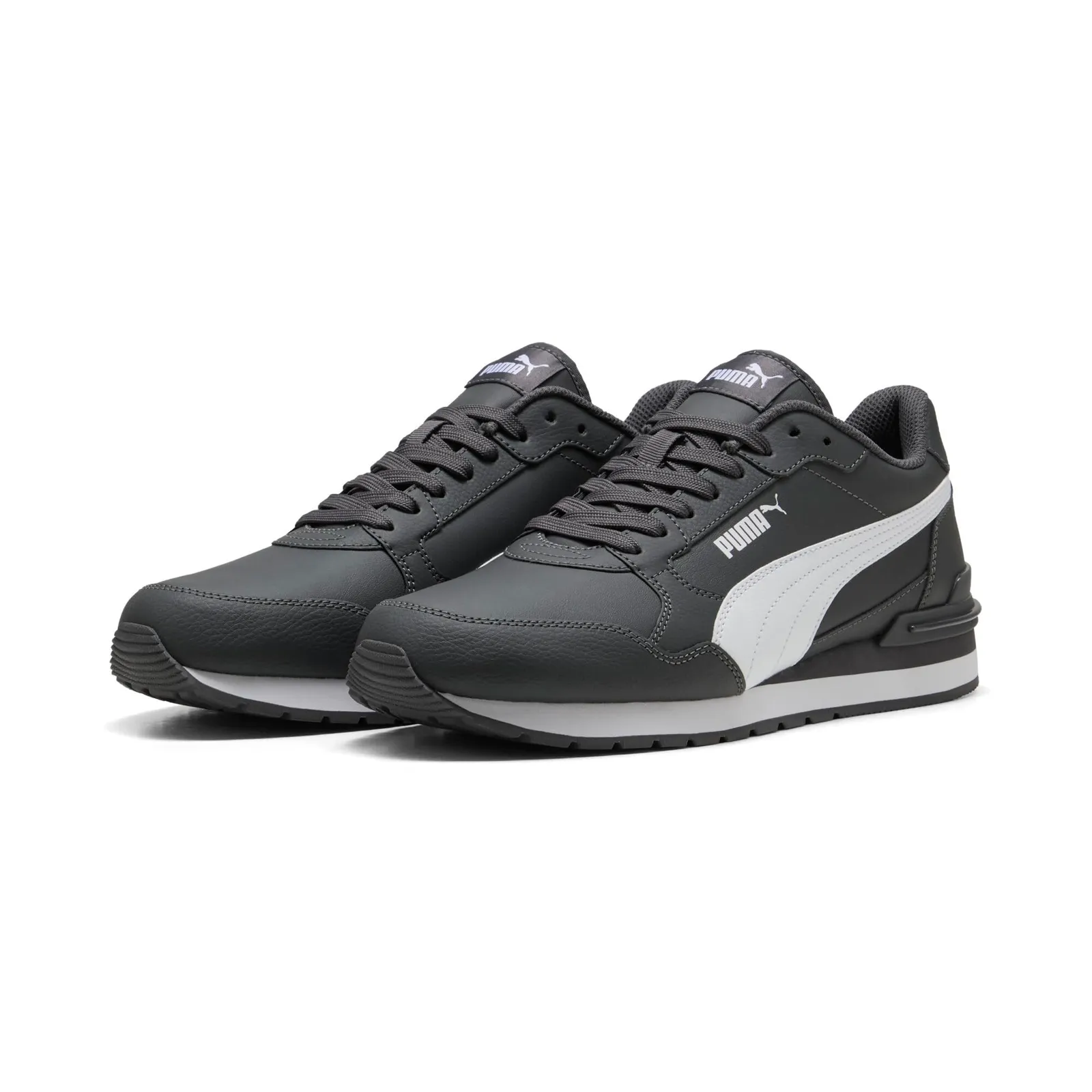 Puma ST Runner V4 L Zapatillas Unisex, Gris Moody/Blanco (varias tallas)