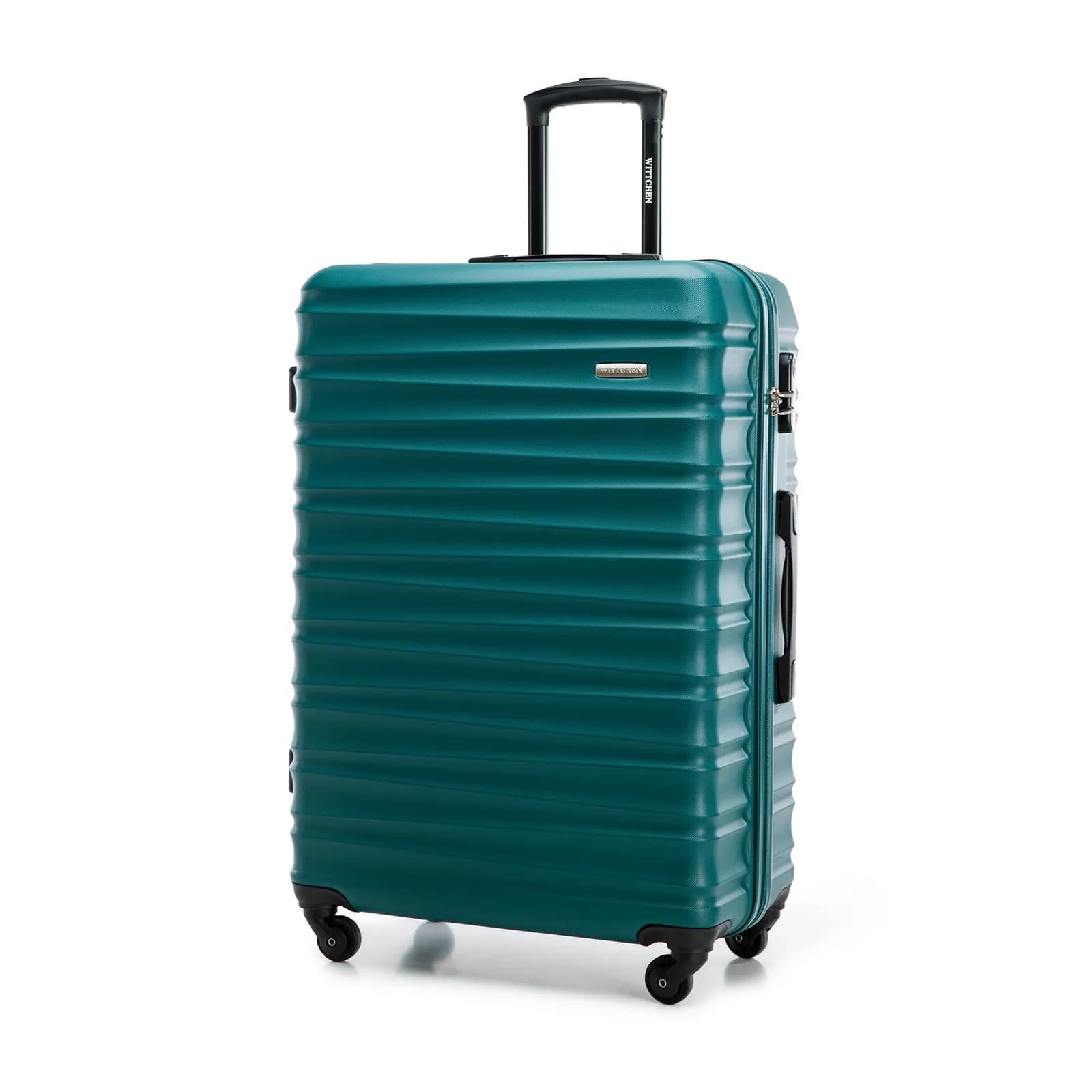 Maleta de viaje grande Wittchen Groove Line fabricada en ABS con 4 ruedas
