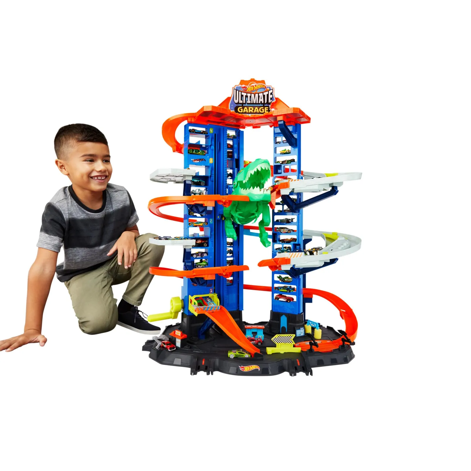 Hot Wheels Ultimate Garage: Pista y Garaje de Coches de Juguete
